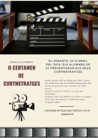 II Certamen de curtmetratges